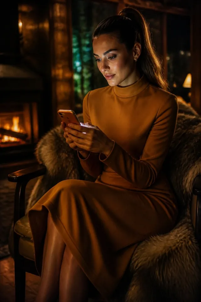 Сайт Lucky Bear на экране смартфона